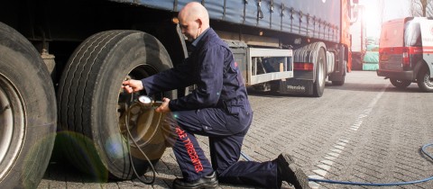 Der optimale Reifendruck für Ihre LKW Reifen