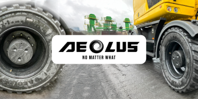 Aeolus bringt komplettes Reifensortiment für Mobilbagger auf den Markt