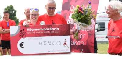 Heuver sammelt 43.500 € für die Aktion #SamenvoorKarin