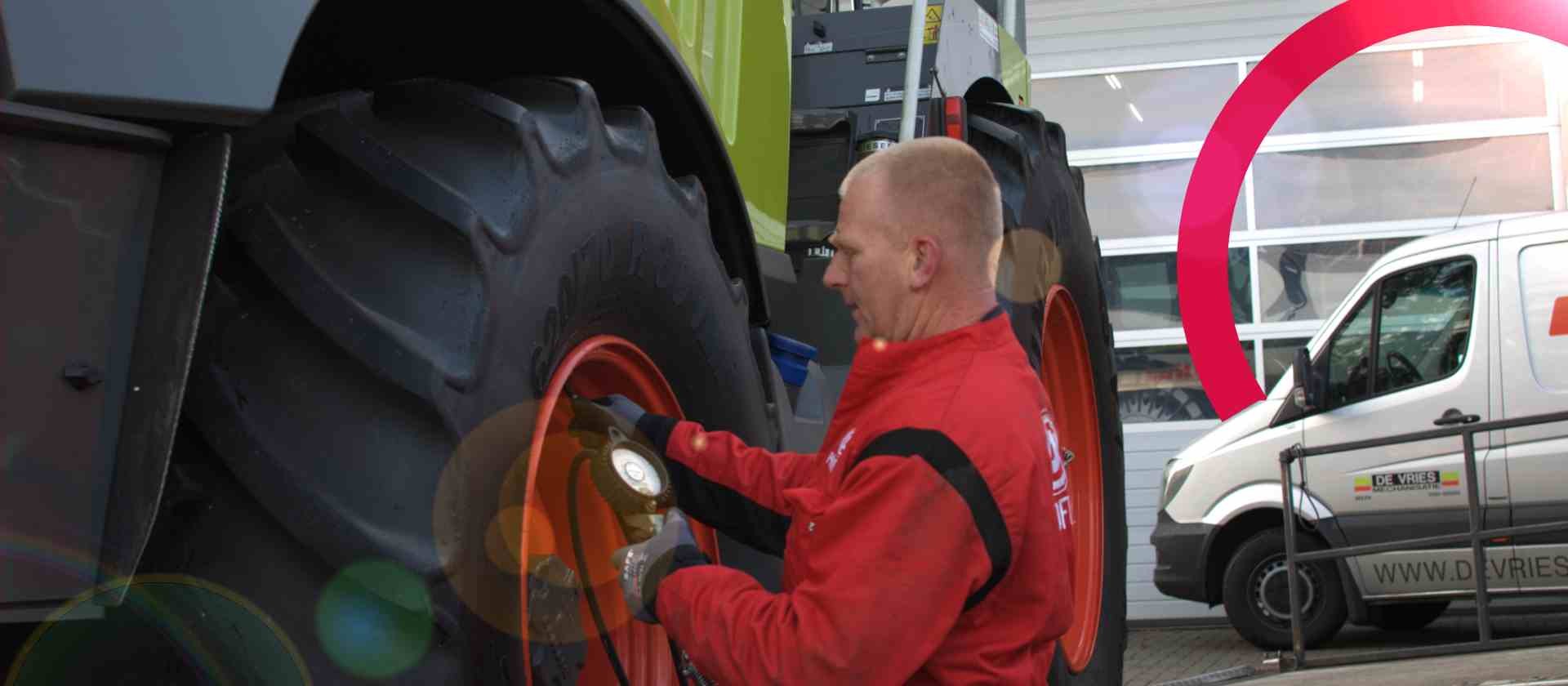 Der optimale Reifendruck für Landwirtschaftsreifen